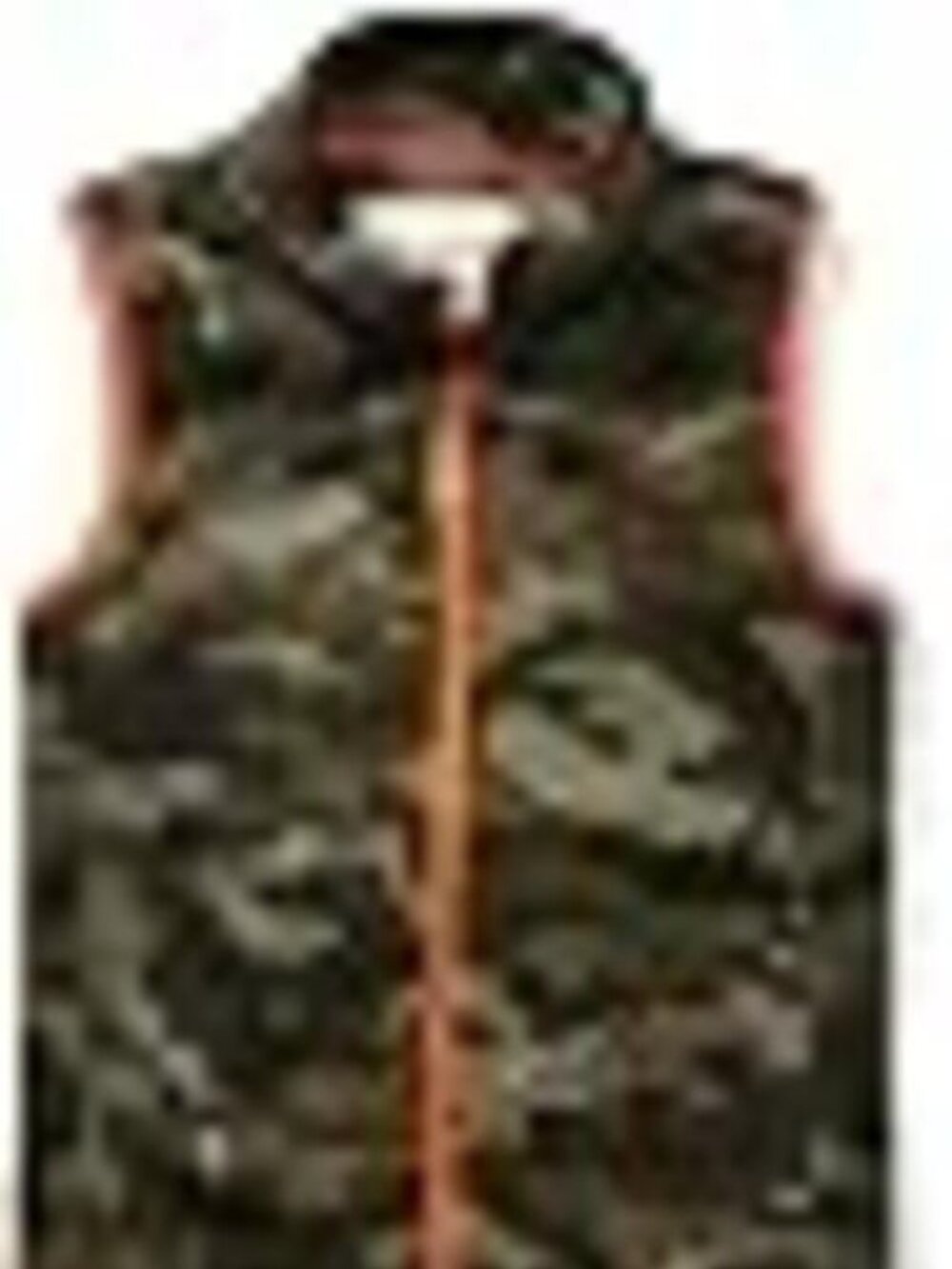 Amazon Essentials Toddler Boys Full Zip Polar Fleece Vest Green Camo 3T - NWT